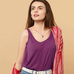 girl purple